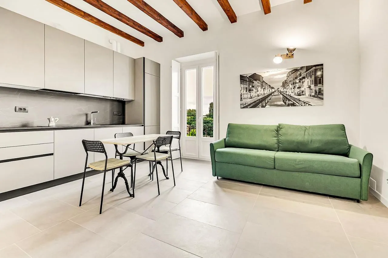 شقة Alessia'S Flat- Naviglio Grande بوكيناسكو